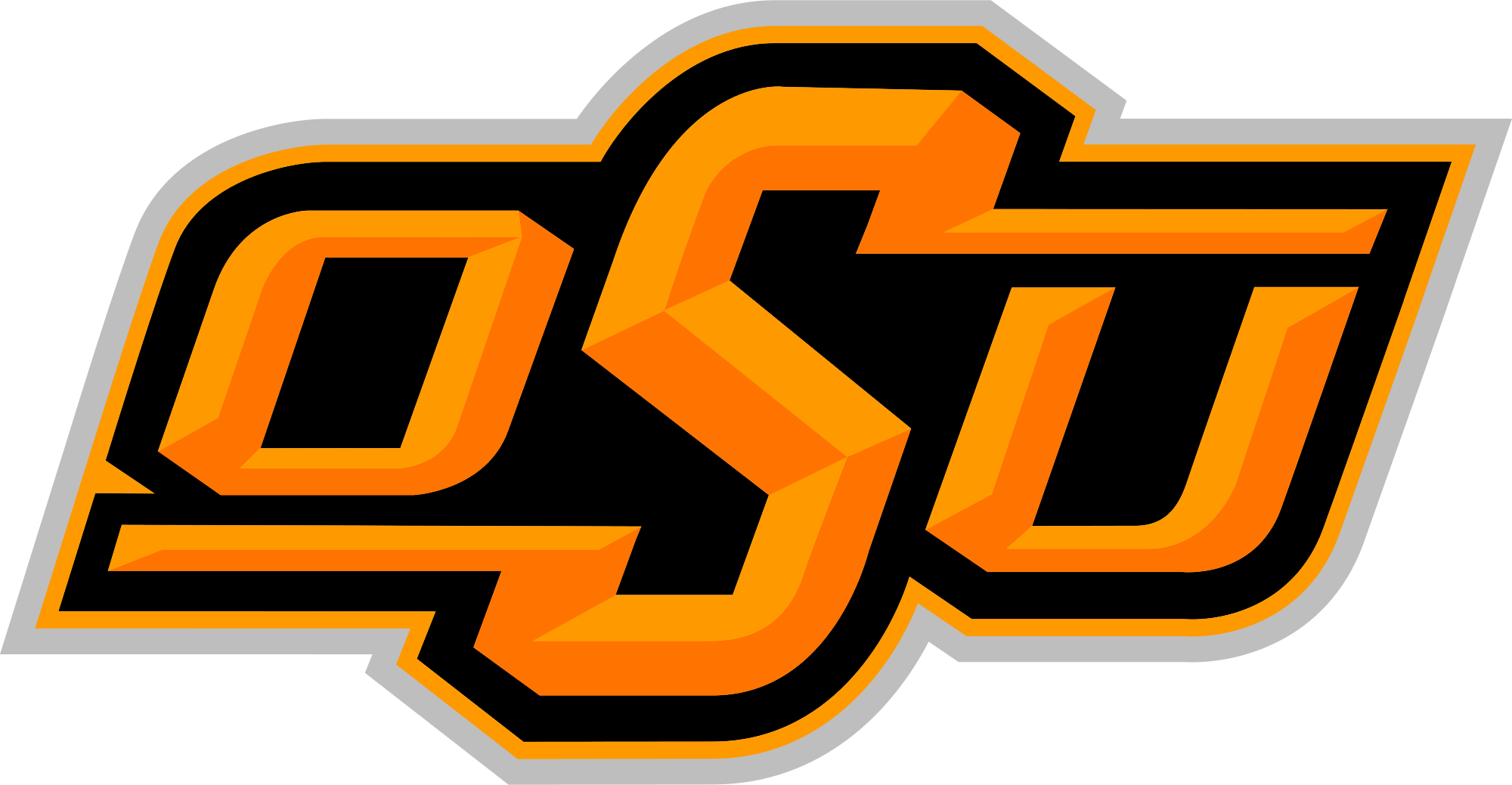 Open - Oklahoma State University Symbol (2000x1039), Png Download