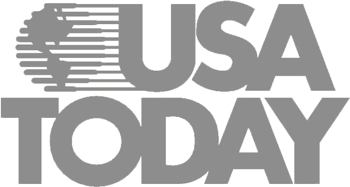 Media Inquiries / Requests - Usa Today White Logo (800x800), Png Download