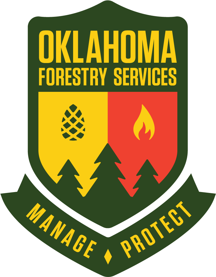 Oklahoma Forestry Services Logo - Oklahoma Fires 2018 Map (1000x1000), Png Download