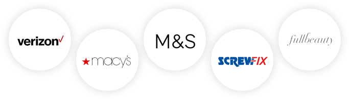 Including Verizon Wireless, Marks & Spencer's, Macy's, - Circle (728x227), Png Download