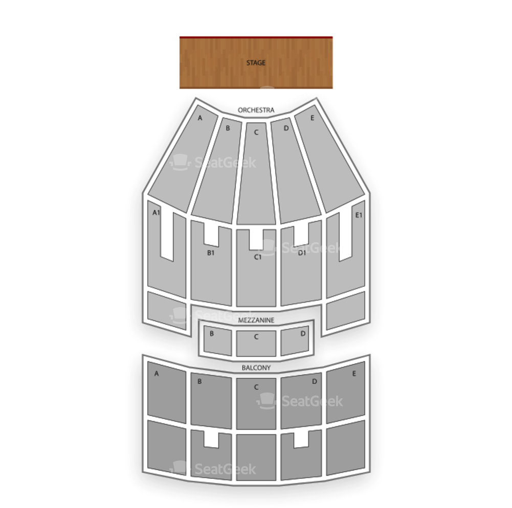 Indiana University Auditorium Seating Chart Broadway - Dome (1000x1000), Png Download
