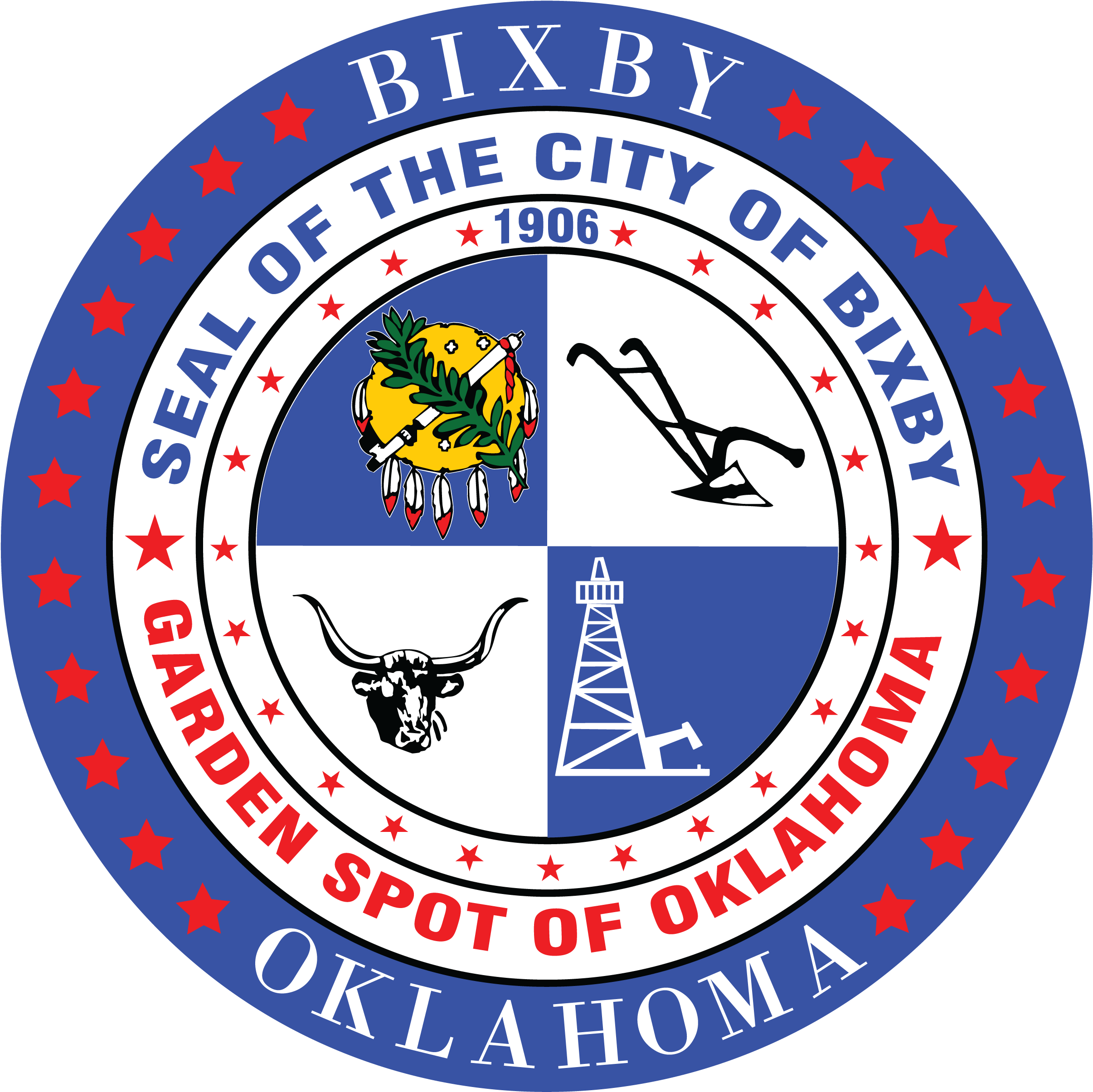 Staff Directory - City Of Bixby Logo (2550x3300), Png Download