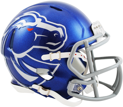 Boise State Broncos Helmet (475x429), Png Download