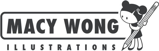 Macy Wong Illustrations - Illustration (660x235), Png Download