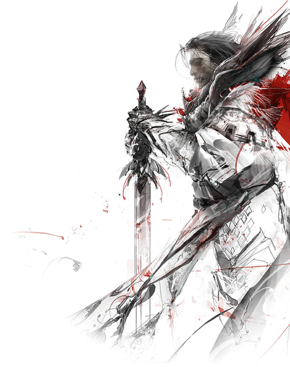 Main Page Background Right - Guild Wars 2 Heart Of Thorns - Pc Guild Wars 2 Heart (600x800), Png Download