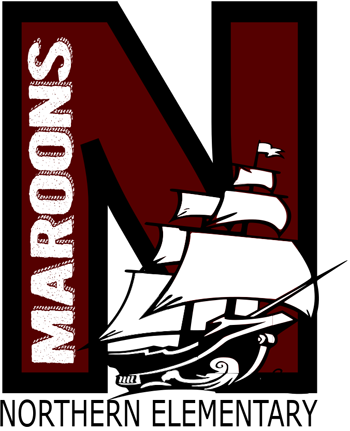 Northern Elementary School - School (350x431), Png Download