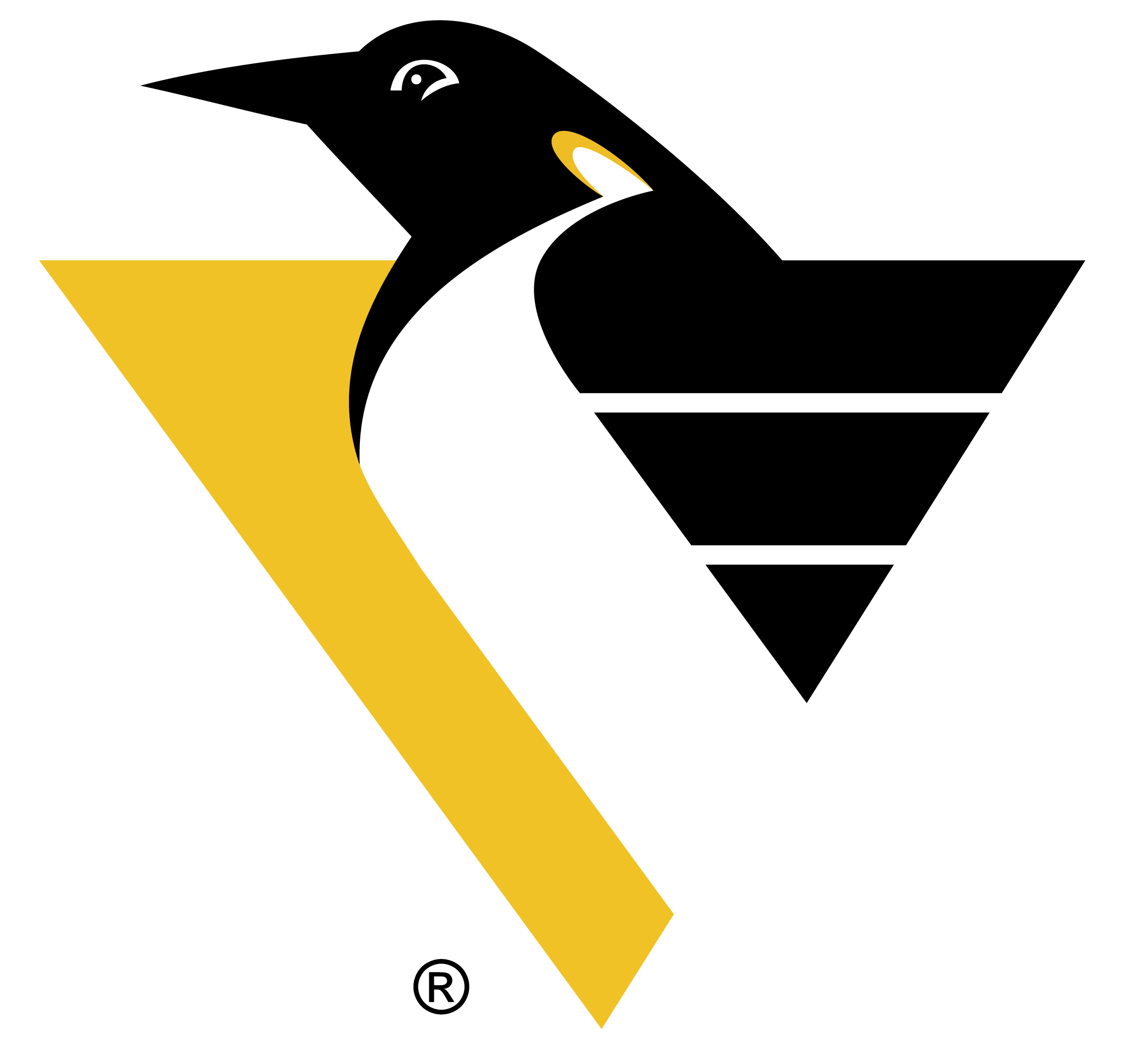 Pittsburgh Penguins Symbol - Pittsburgh Penguins Logo 1999 (3840x2160), Png Download