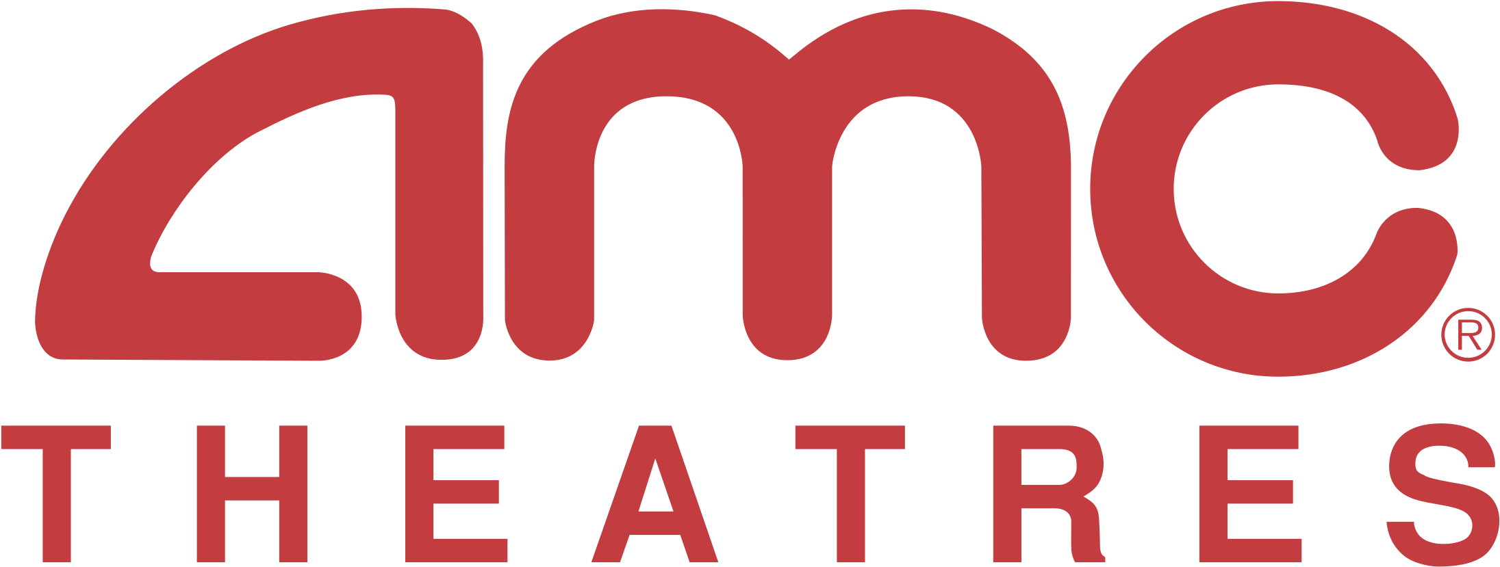 Amc Theatres Logo Png Transparent - Wanda Group Logo Amc (2400x2400), Png Download