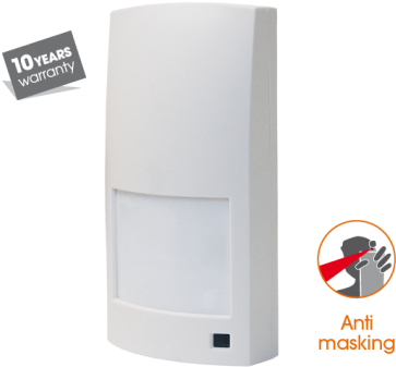 Sensore Rilevatore Doppia Tecnologia Amc Promask (600x389), Png Download