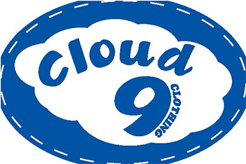 Cloud 9 Clothing Logo - Cloud 9 Clothing - Towson (553x260), Png Download
