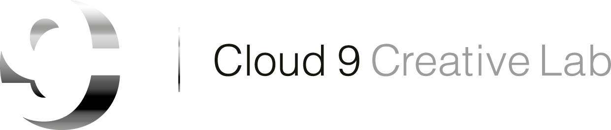 Cloud 9 Creative (1241x265), Png Download