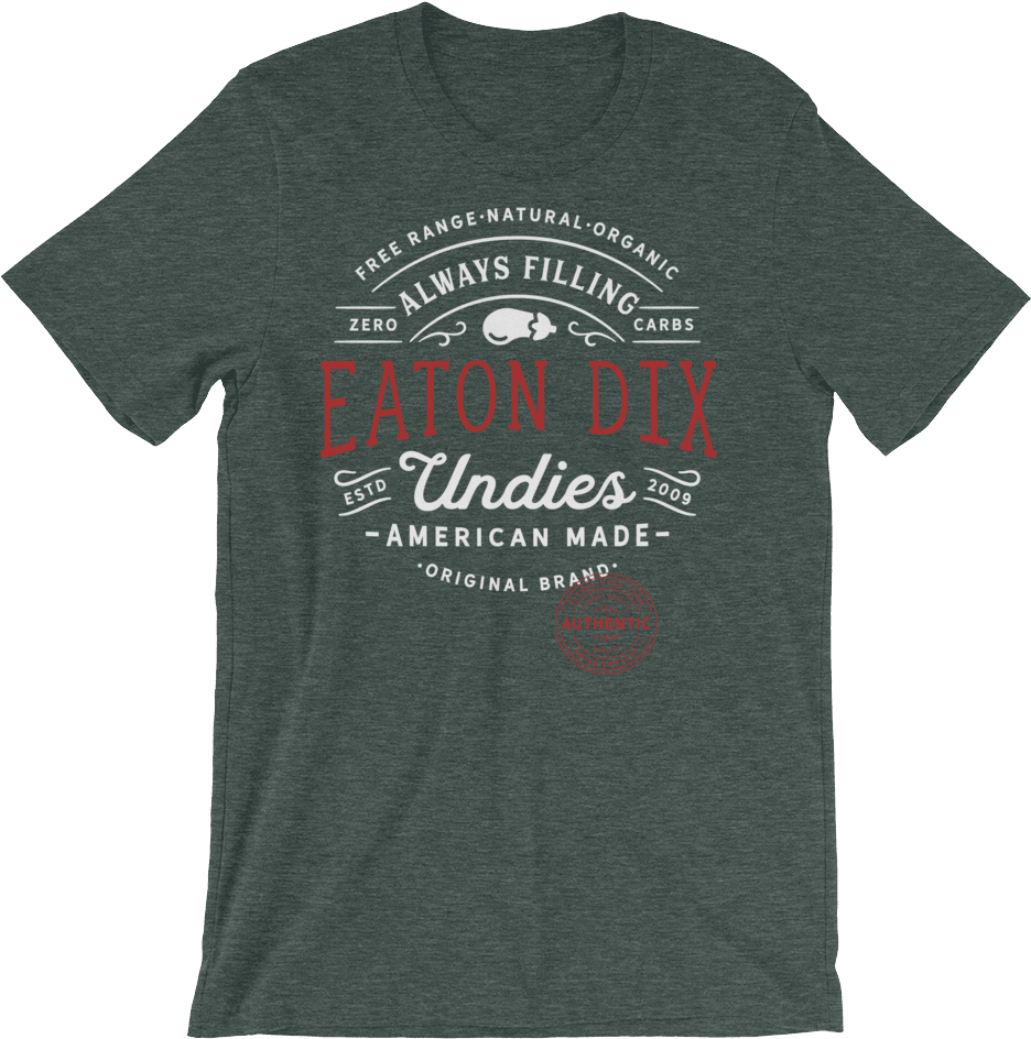 Eaton Dix T Shirts Swish Embassy - Eaton Dix (premium Triblend) (1000x1000), Png Download