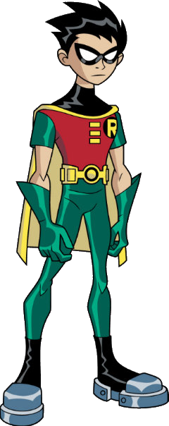 Rko Outta Nowhere Png - Robin Teen Titans (240x604), Png Download