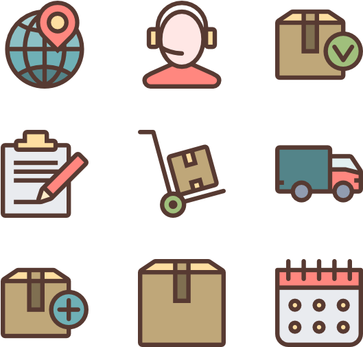 Shipping Icons - Bathroom Png (600x564), Png Download