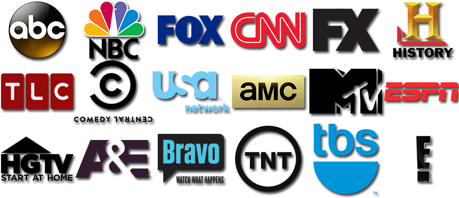 Tv Network Logos Png Png - Tv Network Logos Transparent (903x400), Png Download