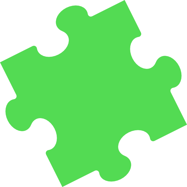This Free Clipart Png Design Of Jigsaw Puzzle Piece (600x600), Png Download