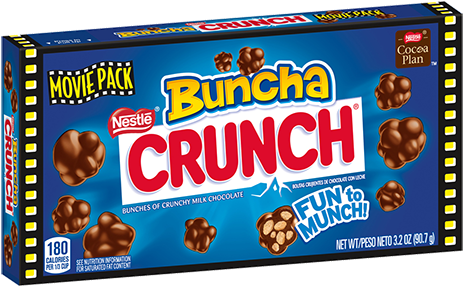 Nestle Buncha Crunch Movie Pack - Buncha Crunch Candy (500x500), Png Download