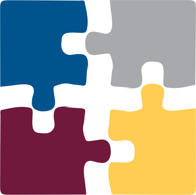 Clipart - Puzzle Pieces Clipart Png (673x667), Png Download