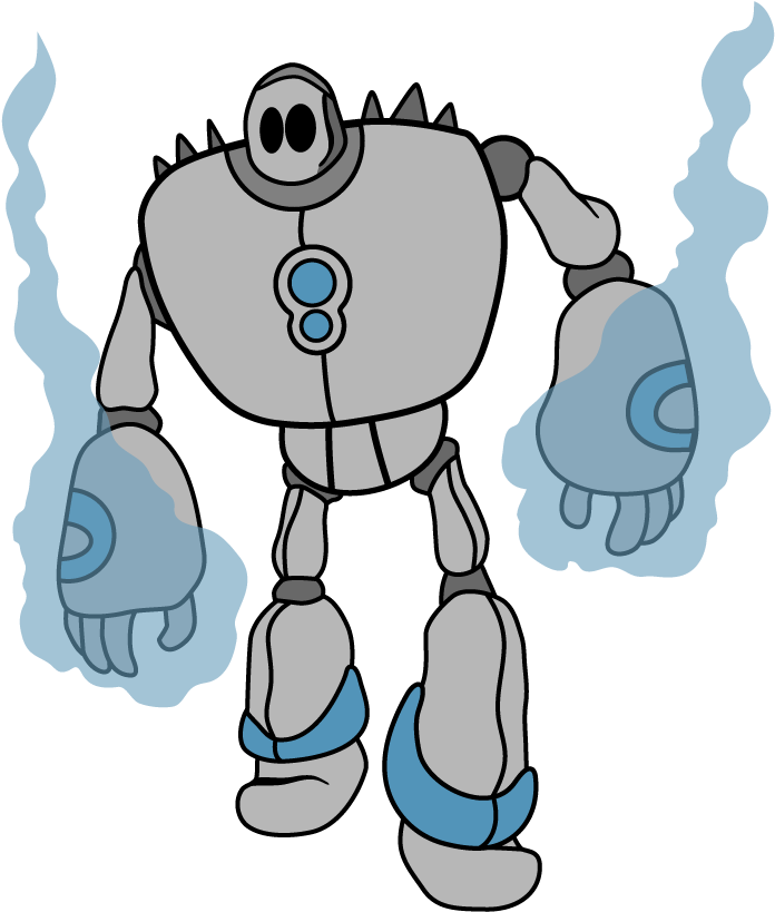 Mechanical-giant - Clip Art (768x861), Png Download