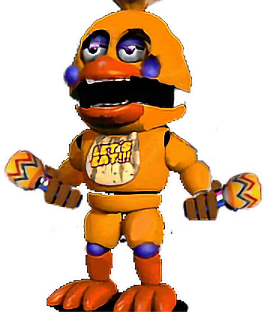 Chica De Fnaf World (1024x1024), Png Download