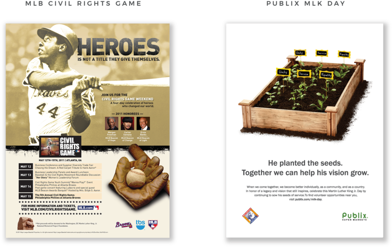 Mlb Mlk2018 2 Up - Online Advertising (1000x567), Png Download