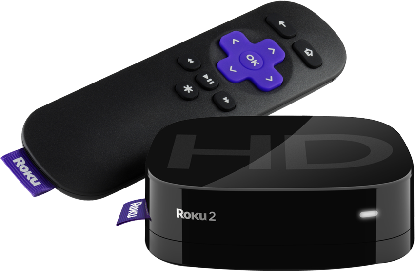 Roku2 Hd Paired Forweb - Roku2 Xd 1080p Streaming Media Player (1000x726), Png Download