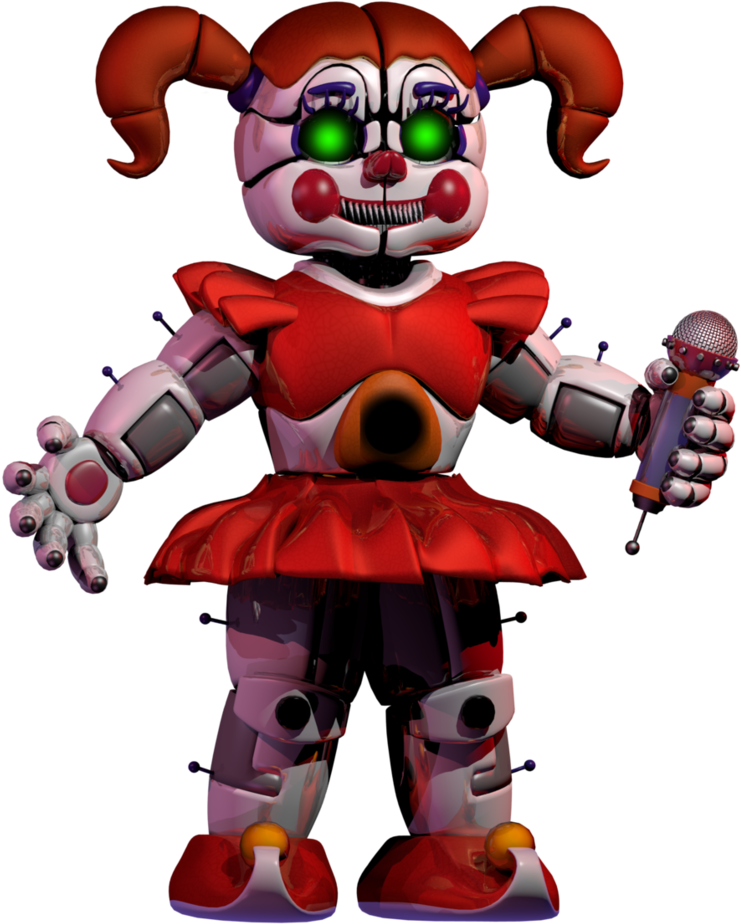 Graphic Free Stock Enderkillers World Update Concept - Fnaf Circus Baby Png (857x932), Png Download