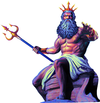 Extreme Phoenix Character - God Poseidon Imagem Png (510x346), Png Download