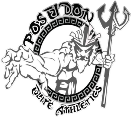 Poseidon Logo Cutout - Logo (445x399), Png Download