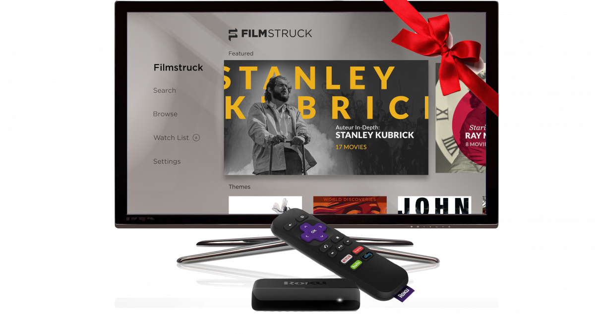 Filmstruck Offers Roku Devices For Holiday Promotion - Roku Streaming Player Stick Hdtv 1080p Newest Version (1200x673), Png Download