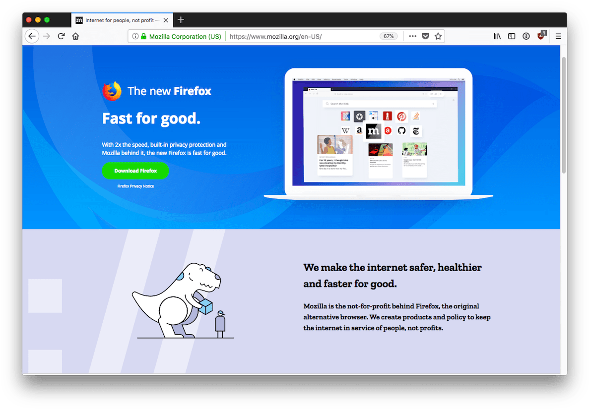 Firefox Quantum Has Just Been Released - Firefox (1200x834), Png Download