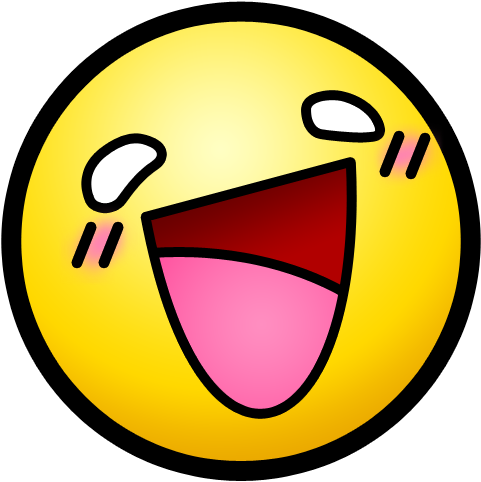 Epic Face Resolution - Fun Emoji (500x500), Png Download
