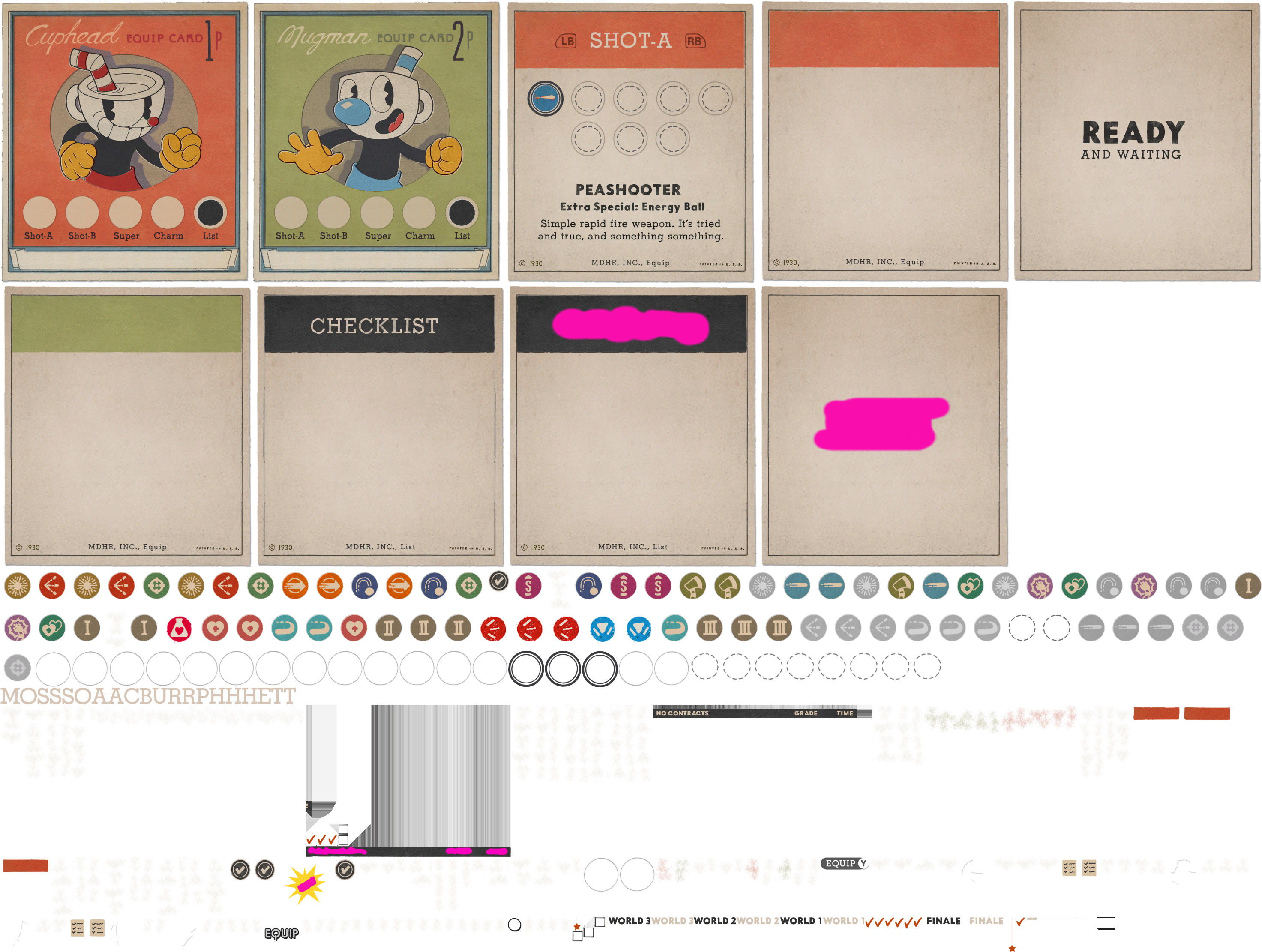 Click For Full Sized Image Equip Menu (2954x2223), Png Download