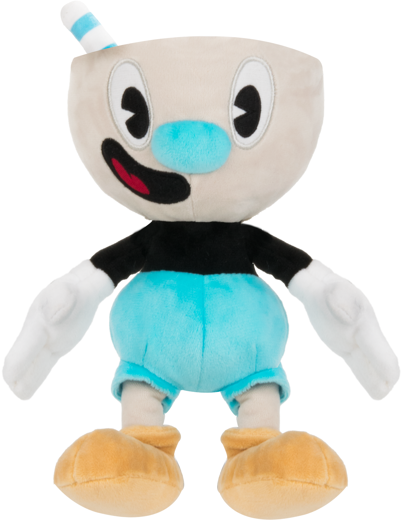 Plush - Cuphead - Mugman - Cuphead And Mugman Plush (2000x2000), Png Download