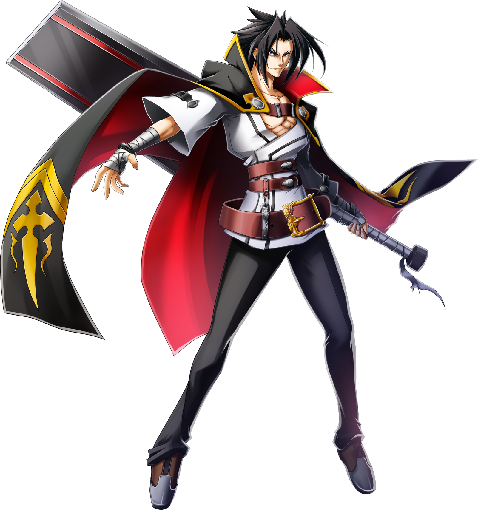 This Image Has Been Resized - Blazblue Kagura Mutsuki (1602x1710), Png Download