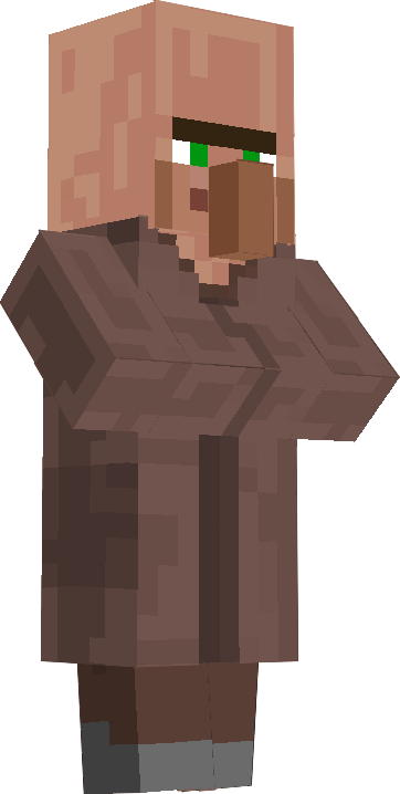 Villager - Art (362x718), Png Download