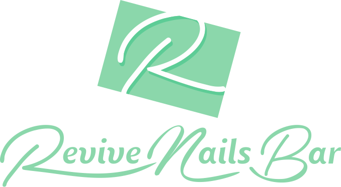 Revive Logo With Name Png - Nail Salon (678x373), Png Download