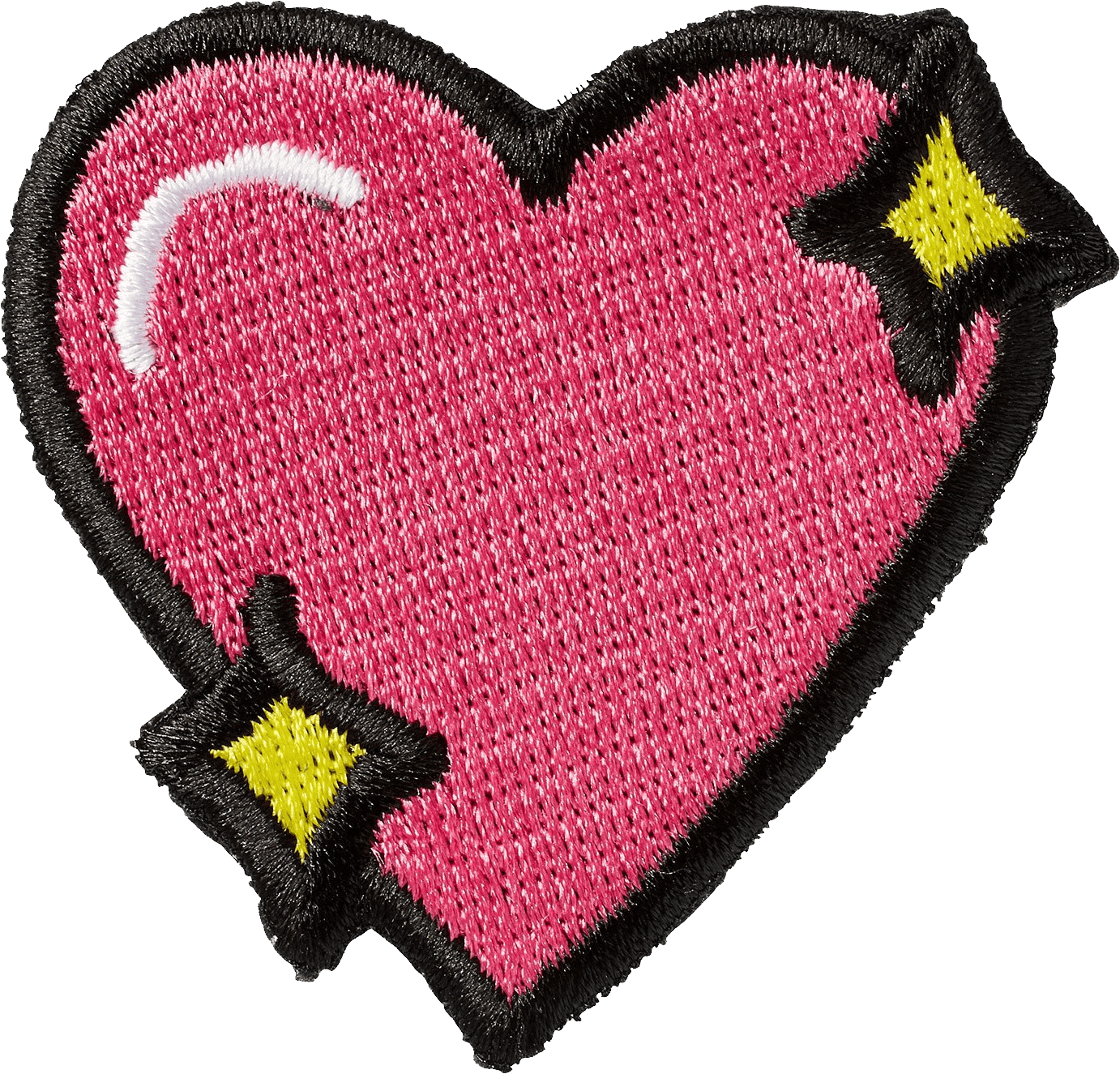 Sparkle Heart For Free Download On Mbtskoudsalg Png - Heart Patch Png (1382x1325), Png Download
