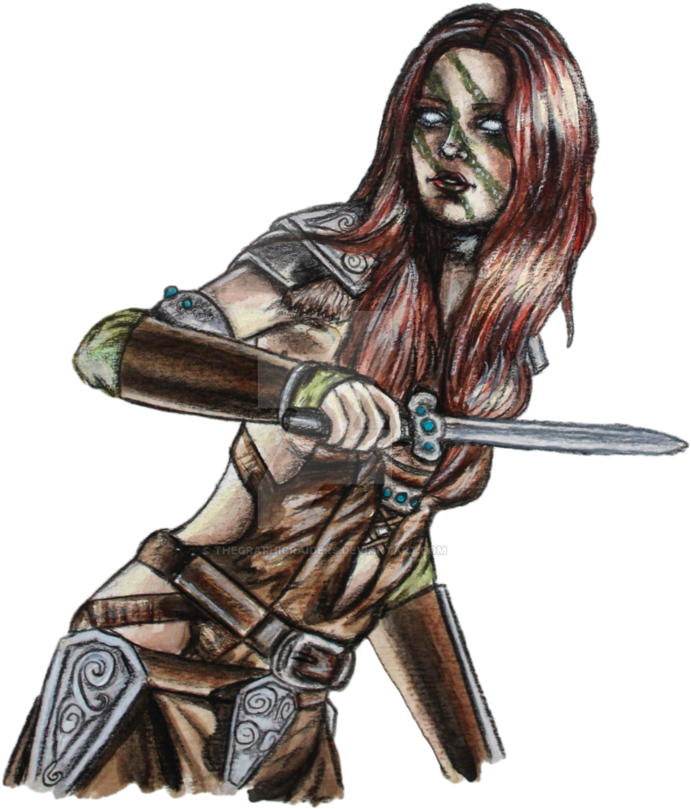 The Elder Scrolls - Skyrim Aela Png (894x894), Png Download
