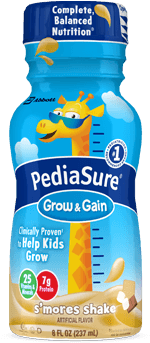 Pediasure® Grow & Gain Shake - Pediasure Grow & Gain Nutrition Shake For Kids, (365x365), Png Download