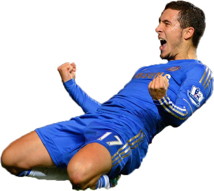 Eden Hazard - Eden Hazard White Background (1147x682), Png Download