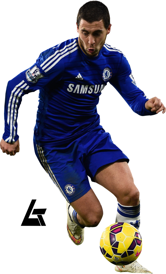 Eden Hazard - Soccer Player (576x952), Png Download