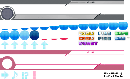0rkg9 ] - Project Diva Sprites (502x305), Png Download