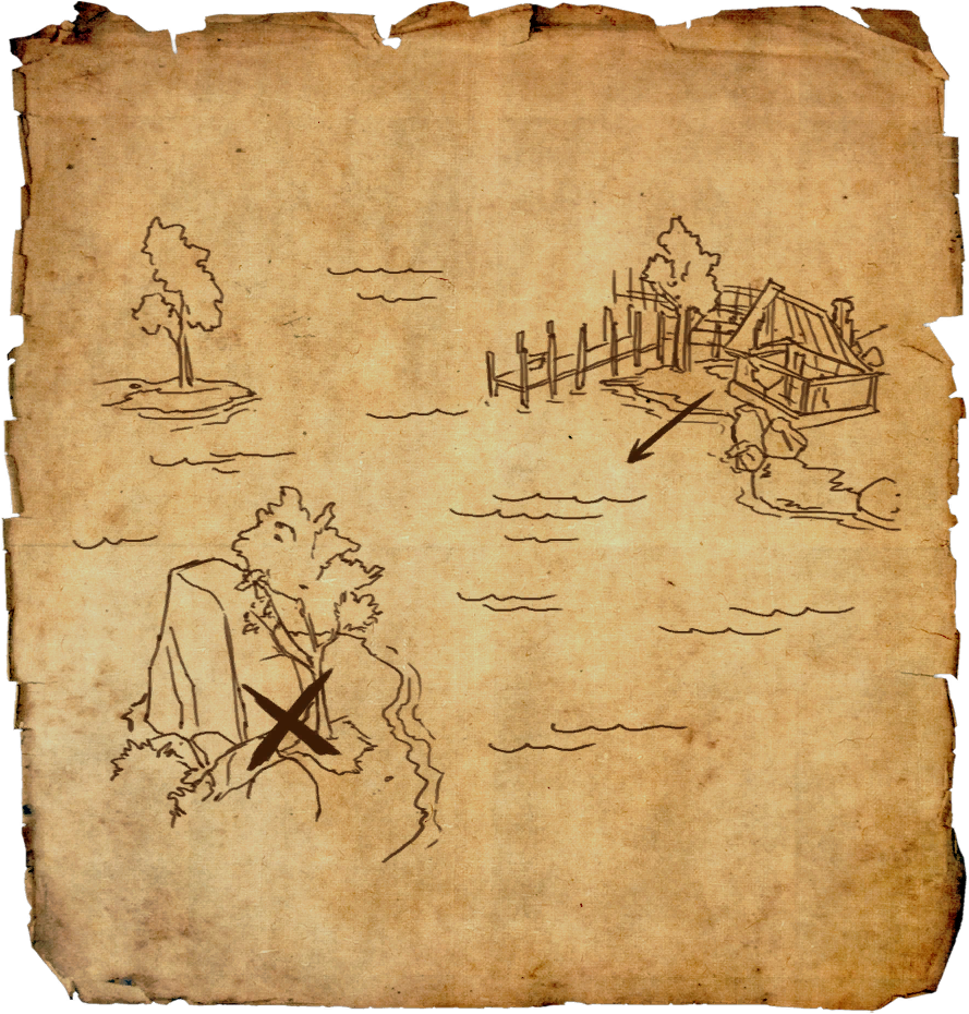 Glenumbra Treasure Map I - Hew's Bane Treasure Map Eso (1024x1024), Png Download