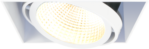 Diva 5 Ts Diva Square Downlight - Circle (850x632), Png Download