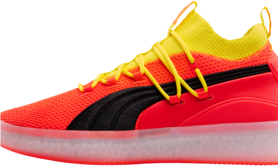 The Puma Clyde Court Disrupt Gets A Limited Release - Puma Clyde Court Disrupt (565x372), Png Download