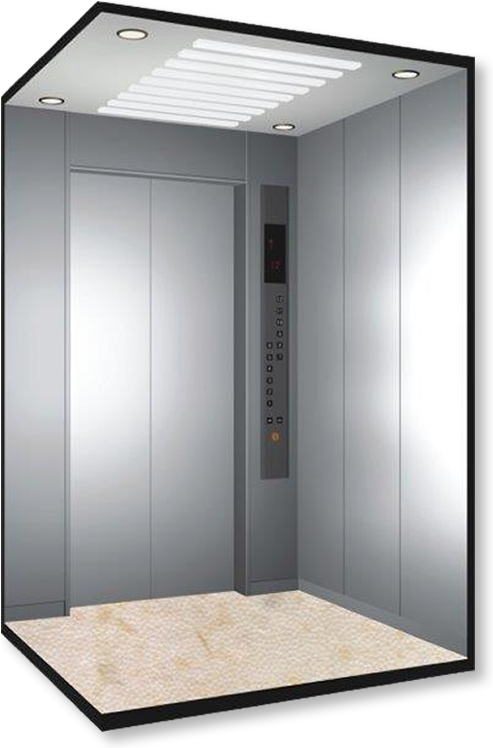 Elevator - Elevator Car (500x757), Png Download