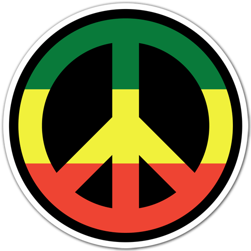 Car & Motorbike Stickers - De Erva Da Jamaica (500x500), Png Download