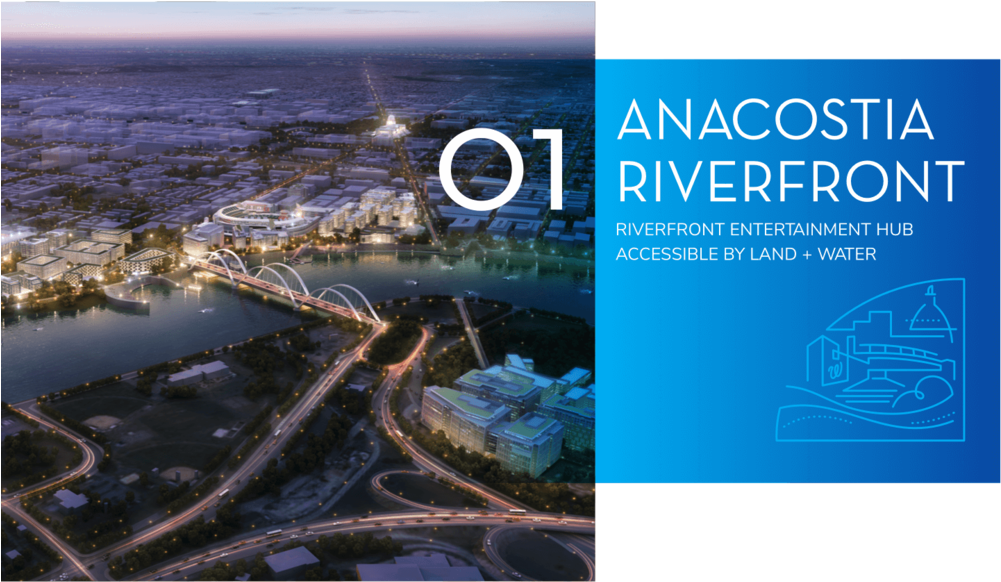 Anacostia - Washington Dc Amazon Hq2 (1000x711), Png Download