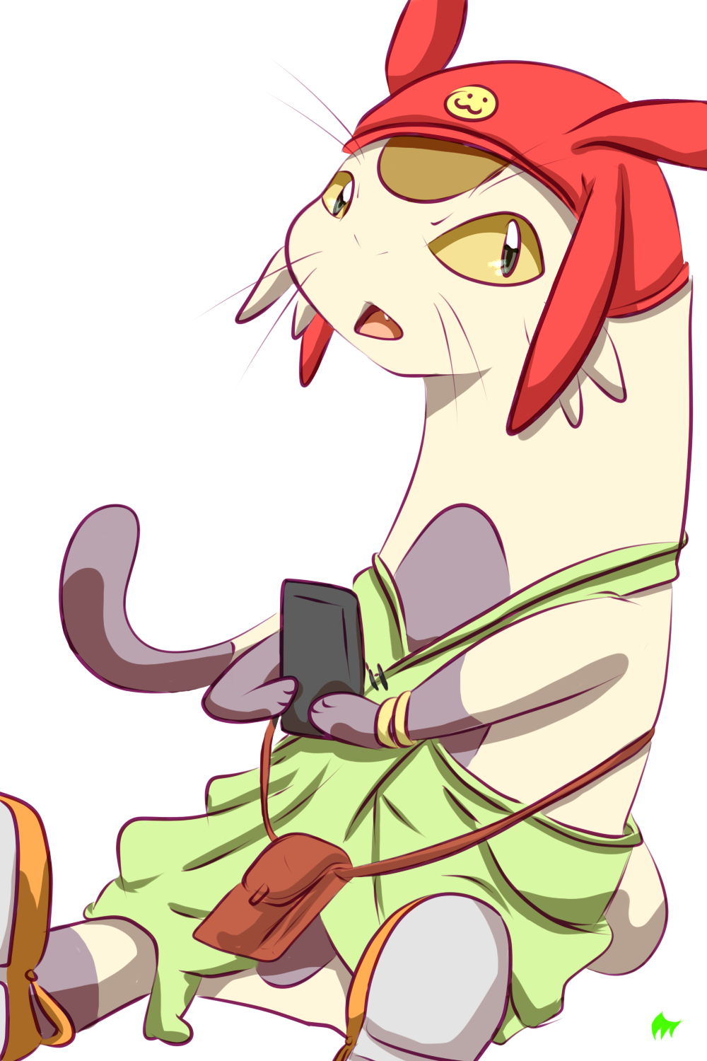 Vector Freeuse Download Meow By Exbotehquilava On Deviantart - Meow Space Dandy Cute (1000x1500), Png Download